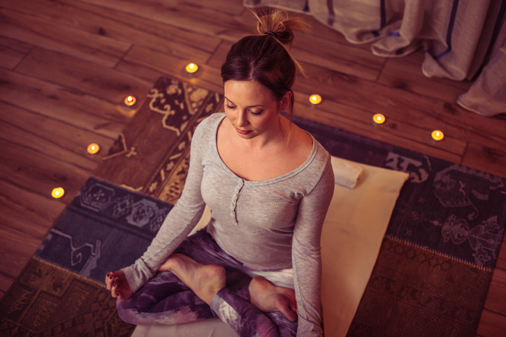 5 Restorative Holiday Yoga Poses For Stress