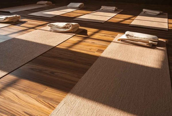 room to do yoga in