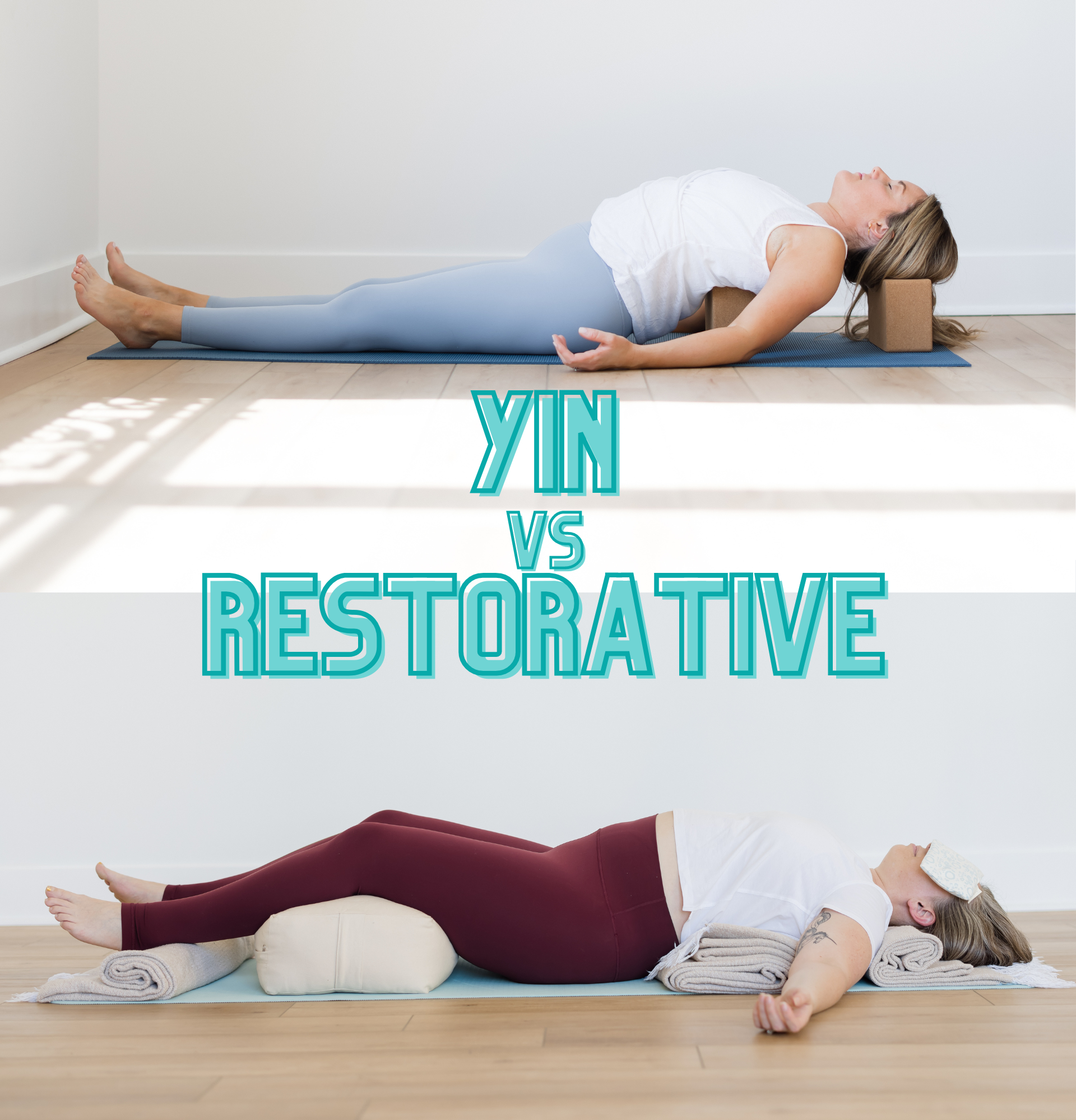 Yin vs Restorative Yoga