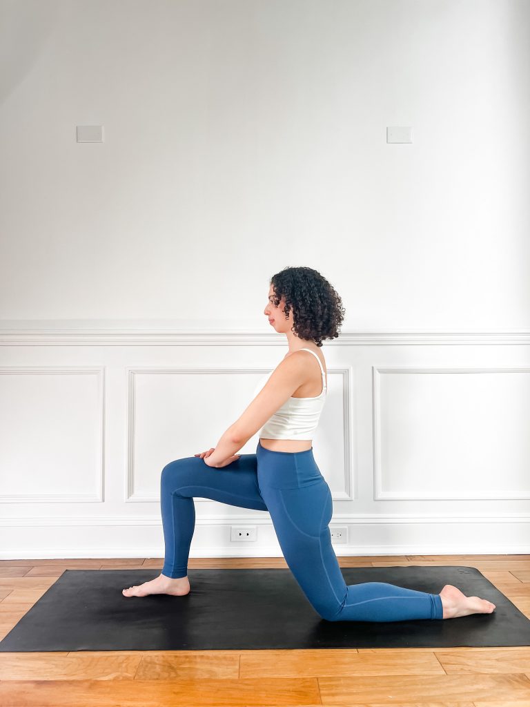 Lindsay in Crescent Lunge