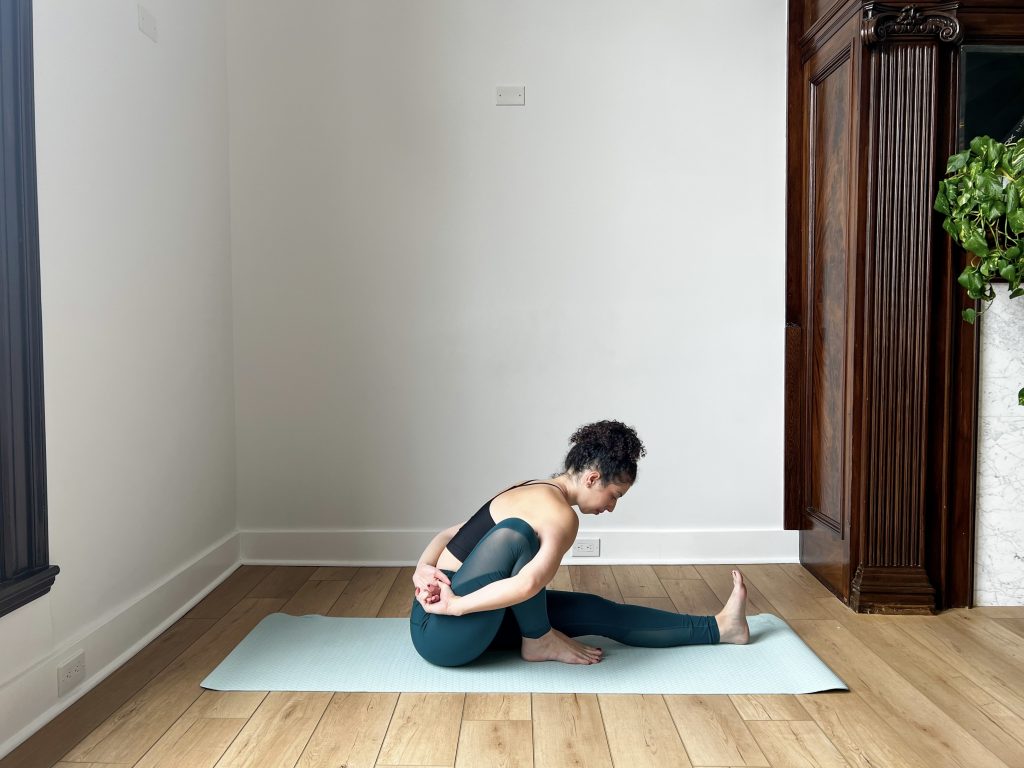 Girl in Marichyasana I