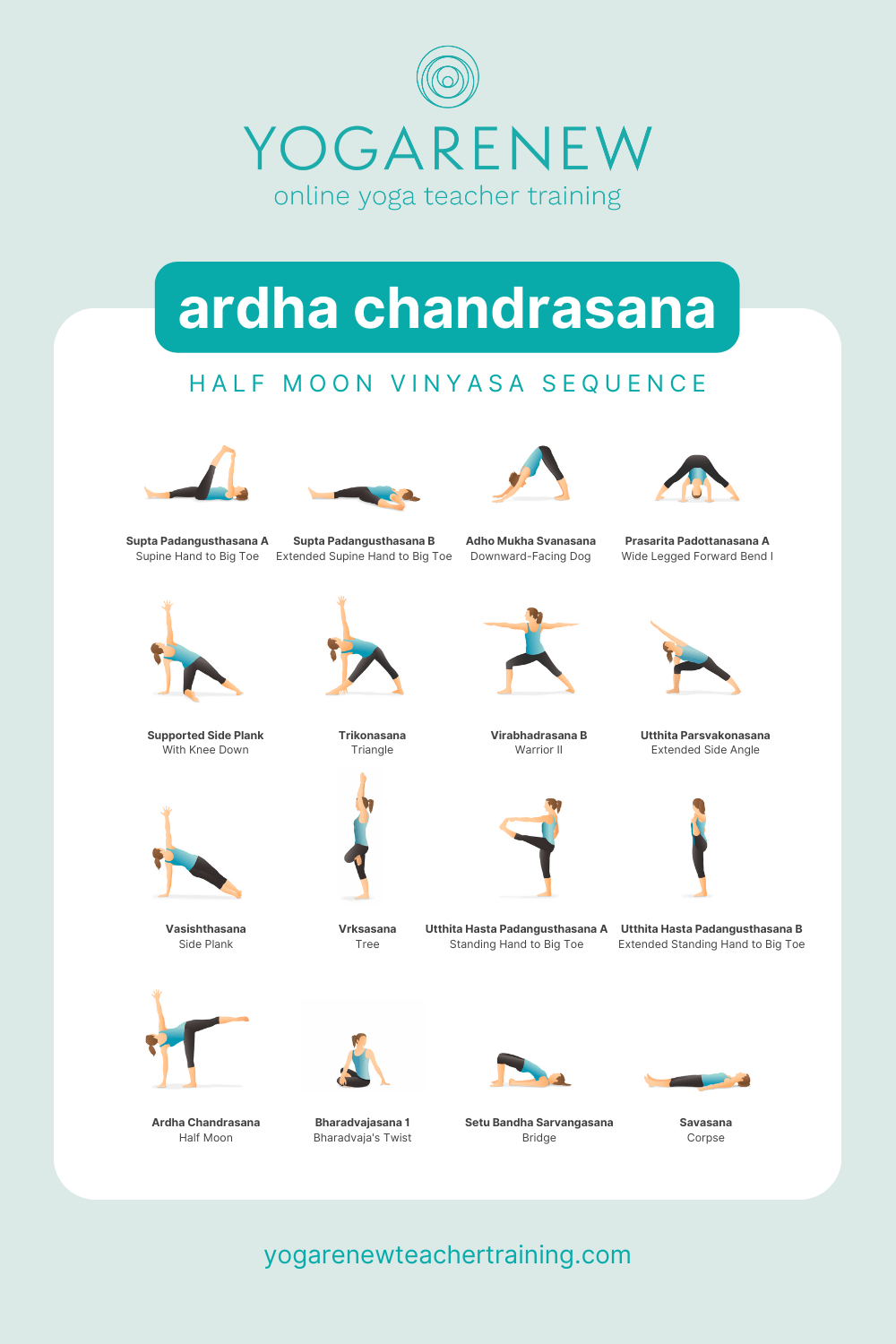 Half Moon Pose (Ardha Chandrasana)