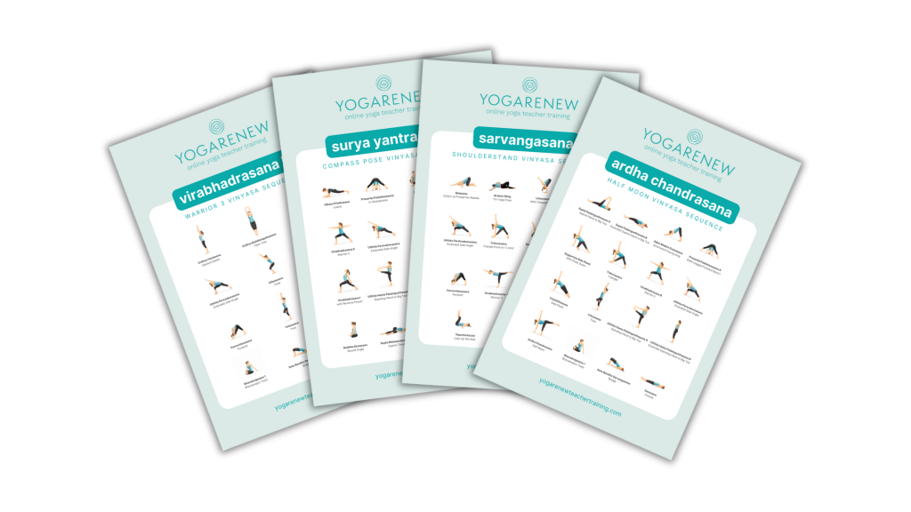 Vinyasa Yoga Class Downloadable Guides