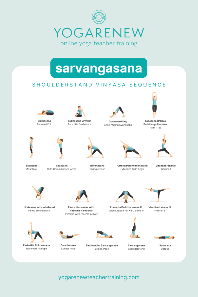 Shoulderstand yoga sequence PDF