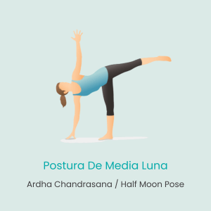 Postura De Media Luna (Half Moon Pose)