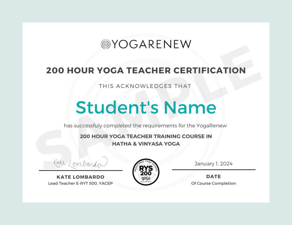 Online Yoga Teacher Training - 200 Hour | YogaRenew