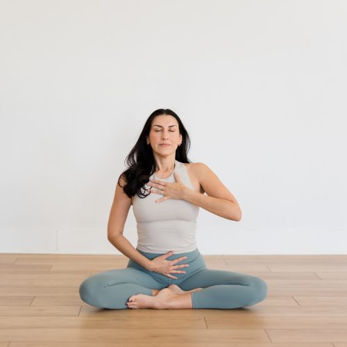 A yogi seated in Siddhasana
