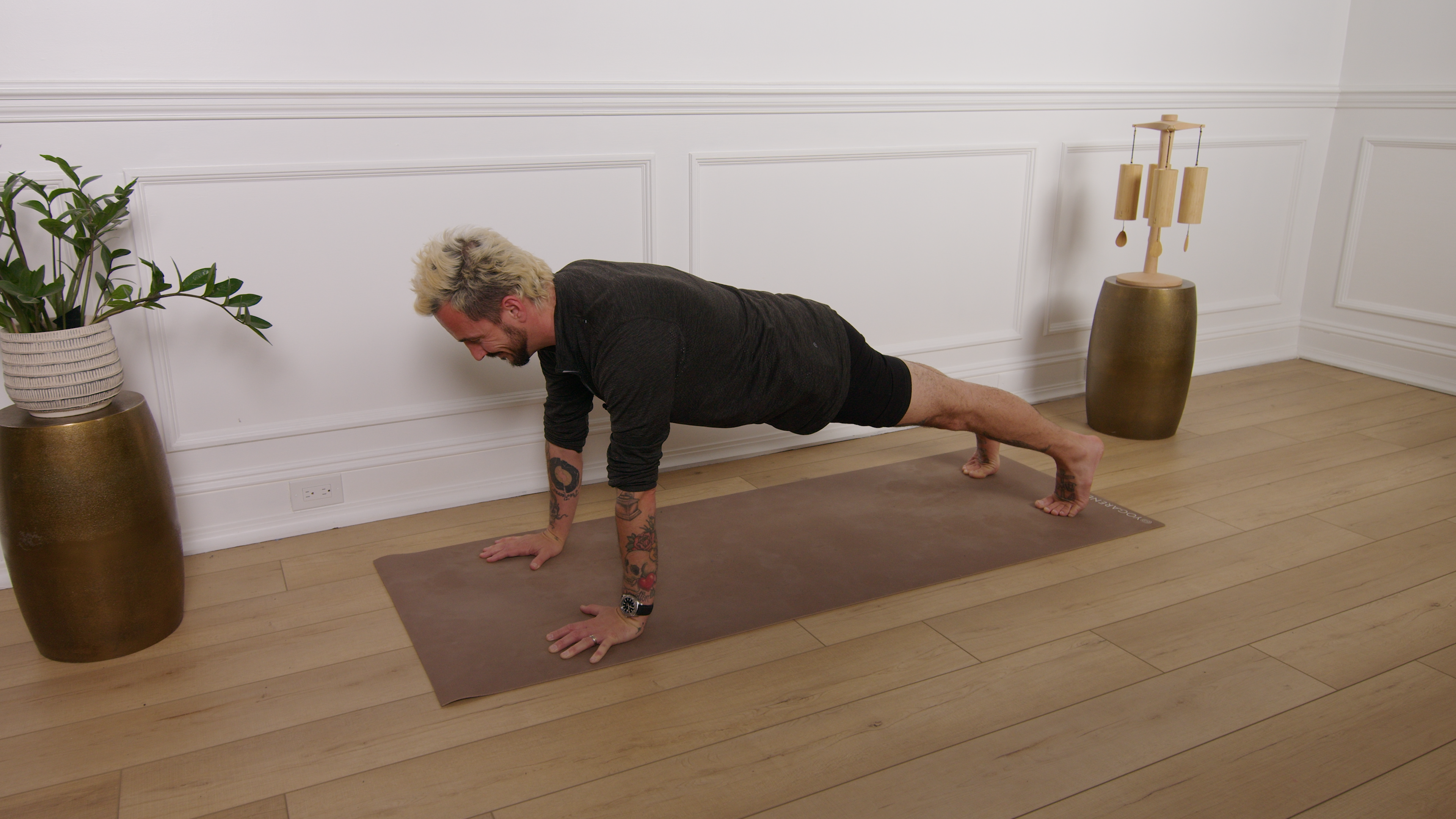 Plank pose