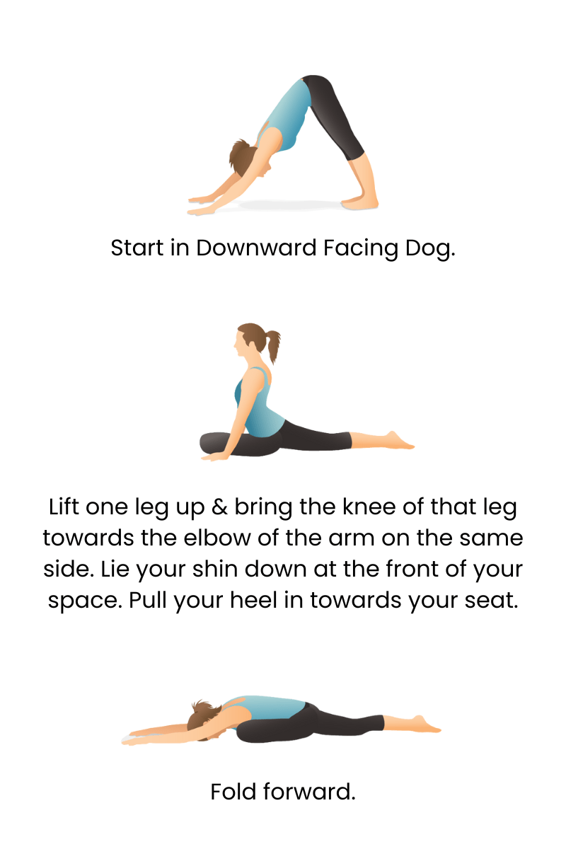 Pigeon Pose graphic