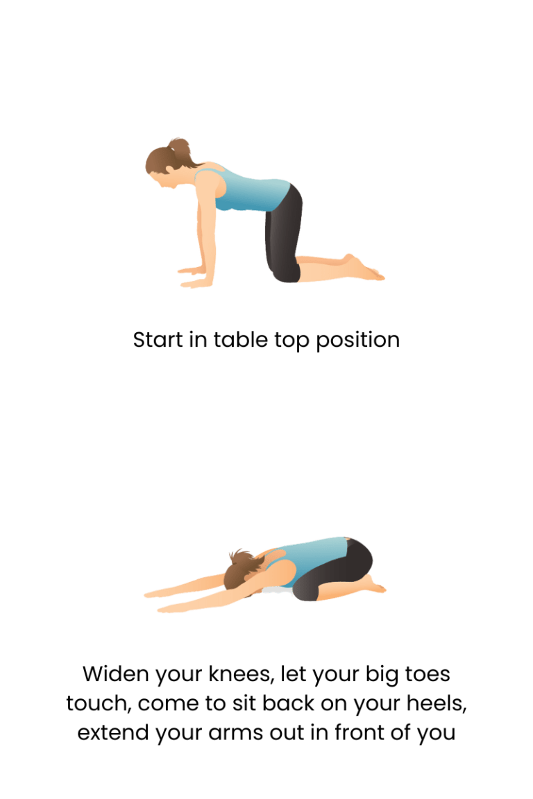 Child's Pose how to