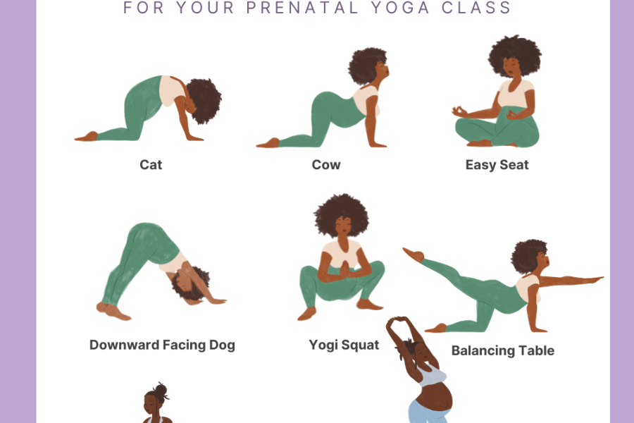 Prenatal yoga poses to Meet You on Your Pregnancy Journey