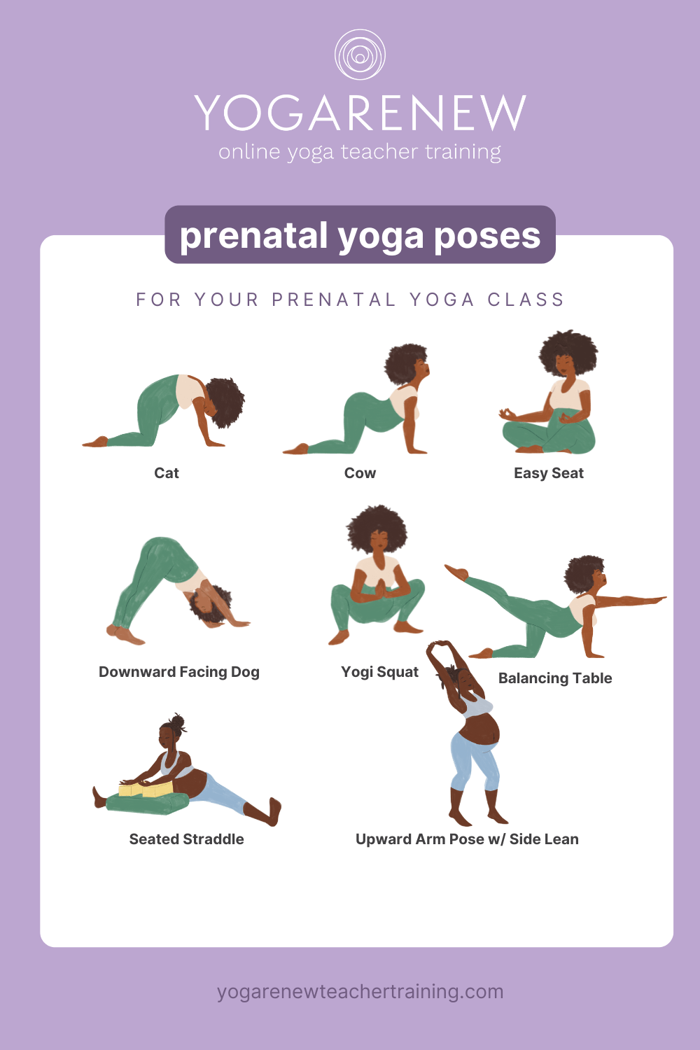 Prenatal yoga poses to Meet You on Your Pregnancy Journey
