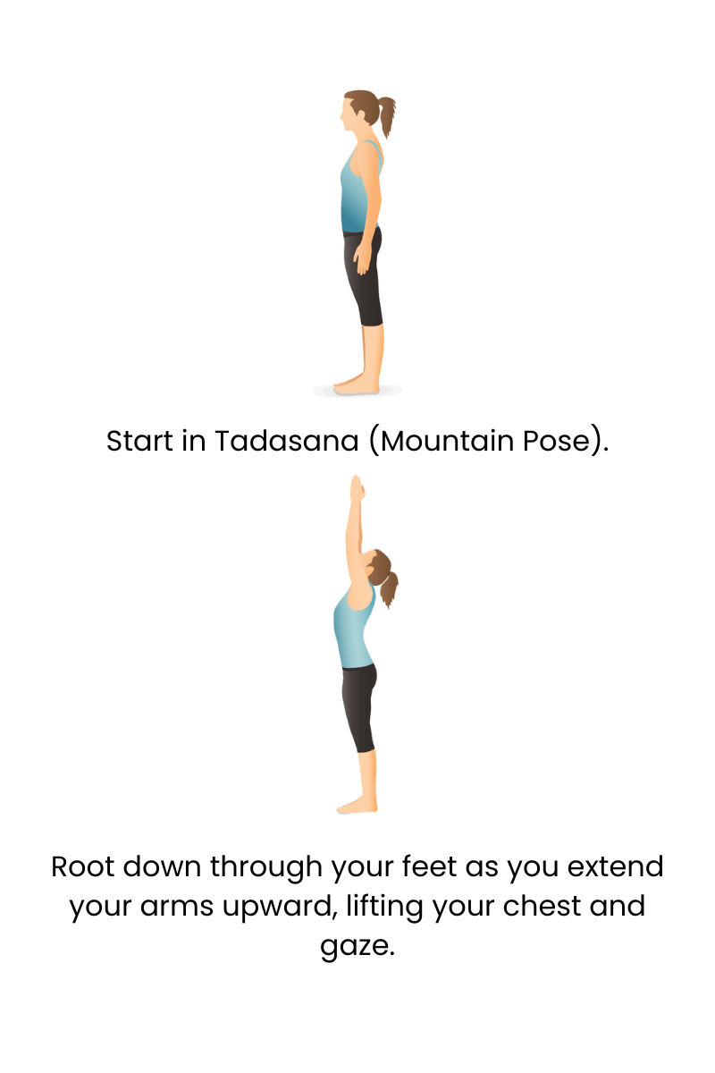 Upward Hands Pose