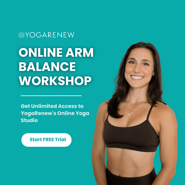 Alyssa Bruno's Arm Balance Workshop in the YogaRenew App
