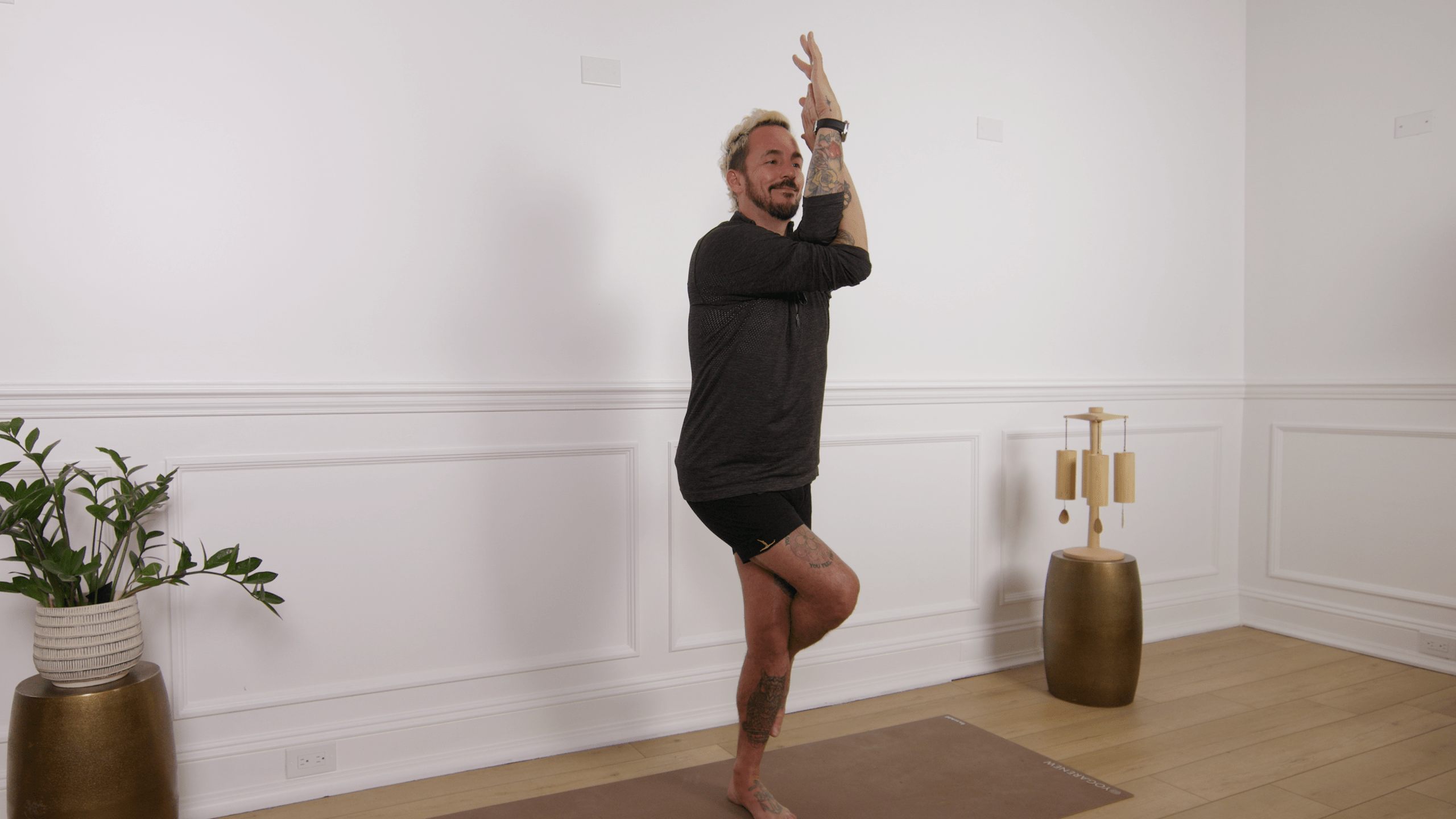 Patrick Franco in Eagle Pose