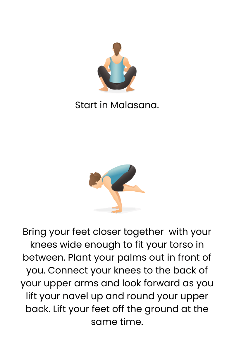 crow pose tutorial