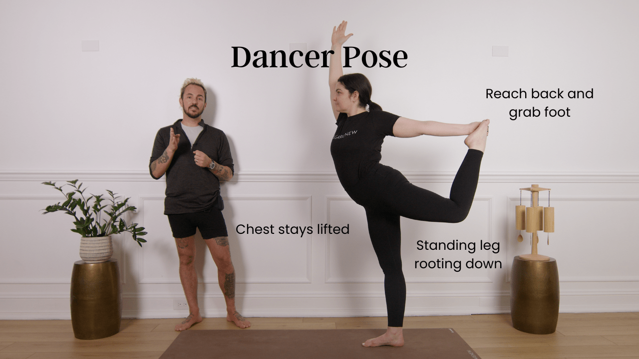 DANCER POSE ALIGNMENT GRAPHIC
