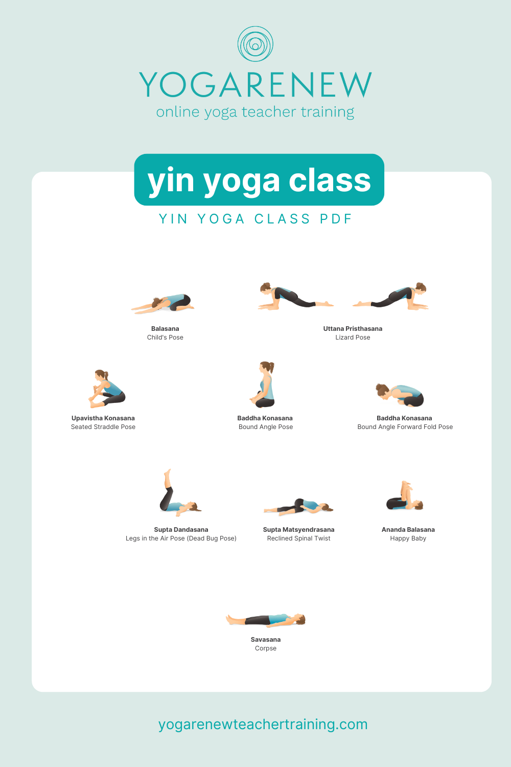 yin yoga class pdf download