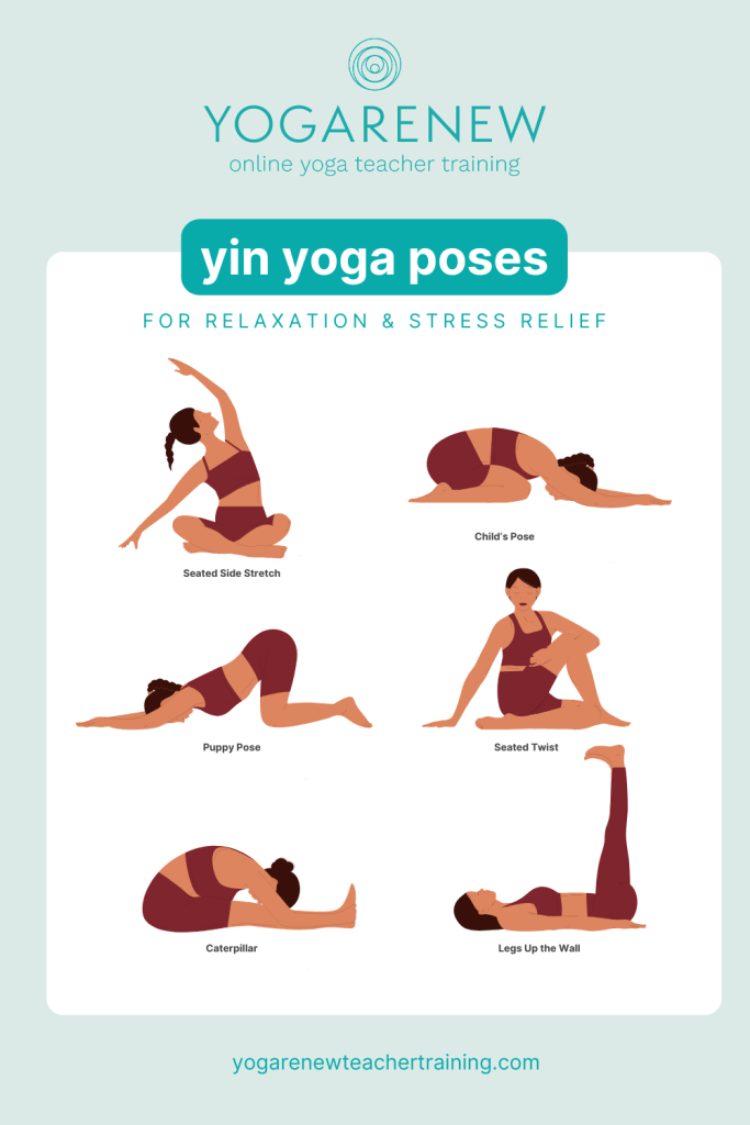 yin yoga poses pdf for relaxation & stress relief