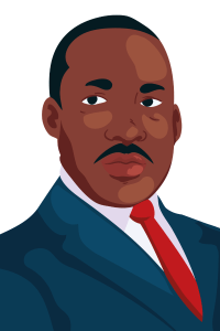 Martin Luther King Jr. graphic