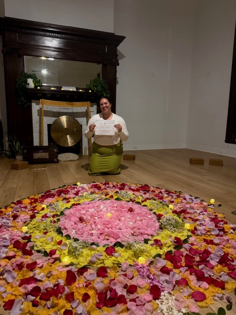 Chandler's 200 hour yoga teacher training graduation at YogaRenew HQ