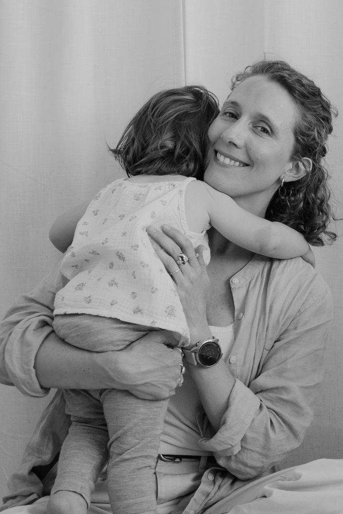 Natalia holding her beautiful little toddler