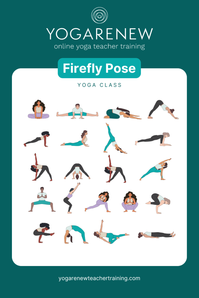 peak pose: firefly pose yoga class pdf