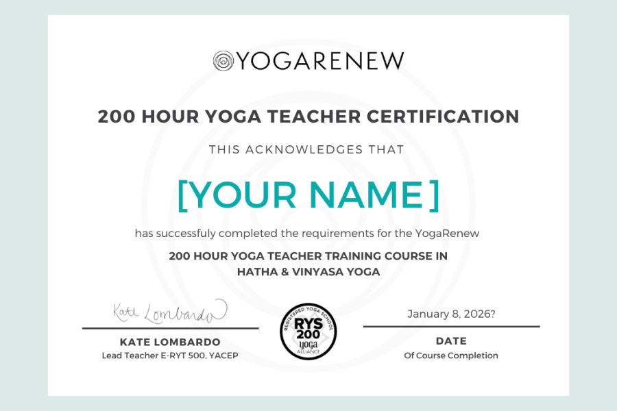 yoga certification