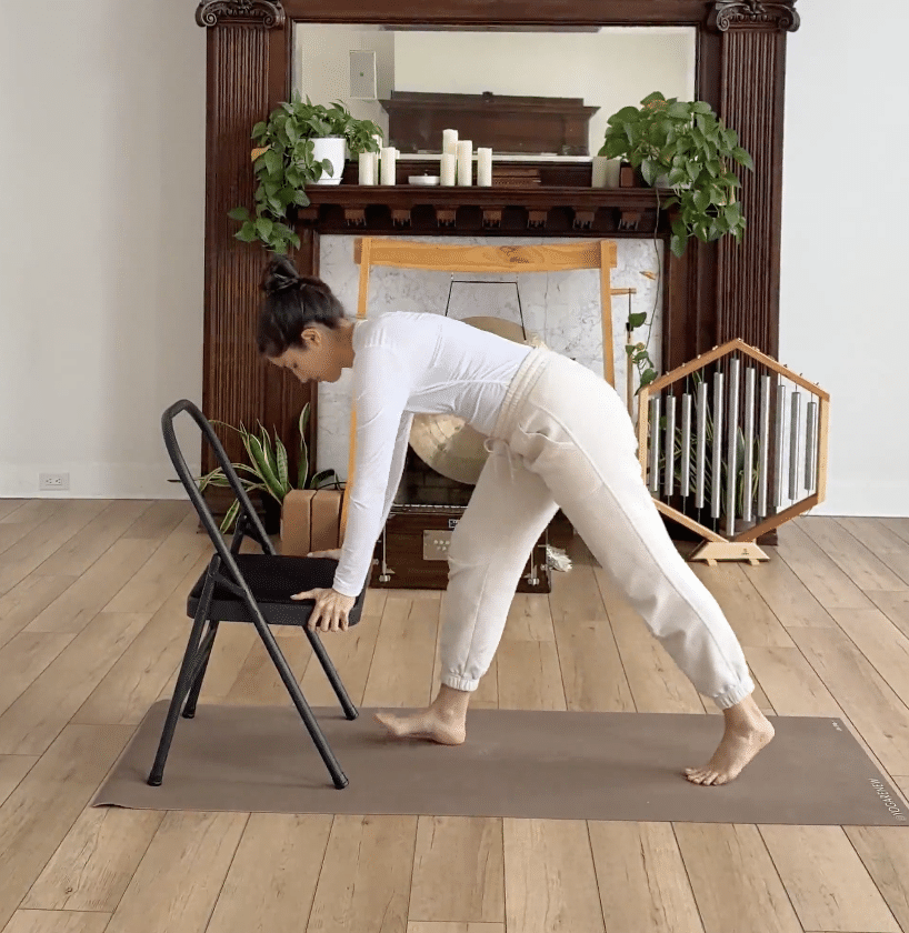 Chair Yoga Has a Ton of Sneaky Benefits, Instructors Say. Here’s How to Try It.