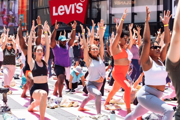 24th Annual Solstice in Times Square: Mind Over Madness Yoga